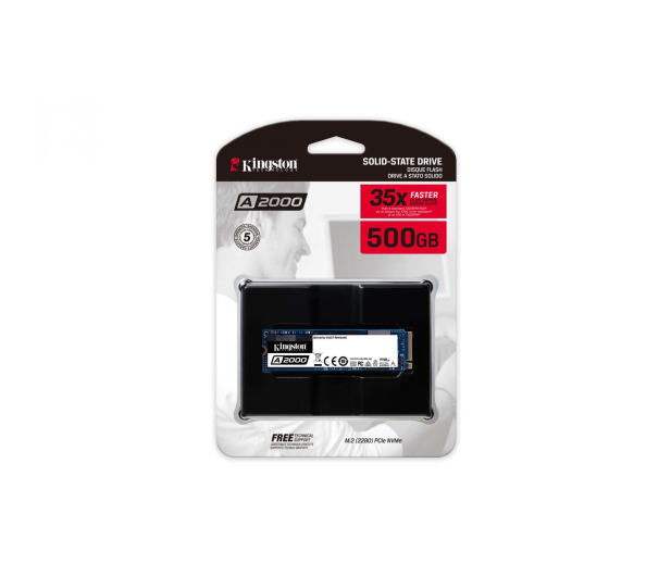 KINGSTON A2000 500GB M.2 SA2000M8/500G - 510264 - zdjęcie 3